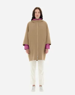 Herno 2-In-1 Double Wool And Reversible Nylon Ultralight Parka