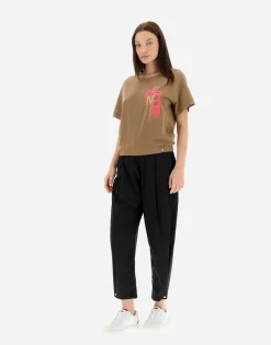 Herno Interlock Jersey T-Shirt With Embroidery