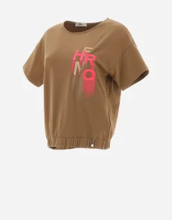 Herno Interlock Jersey T-Shirt With Embroidery