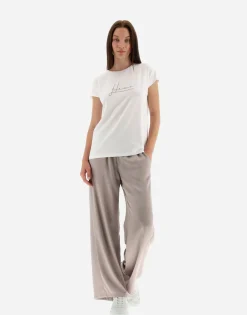 Herno Interlock Jersey T-Shirt With Rhinestones
