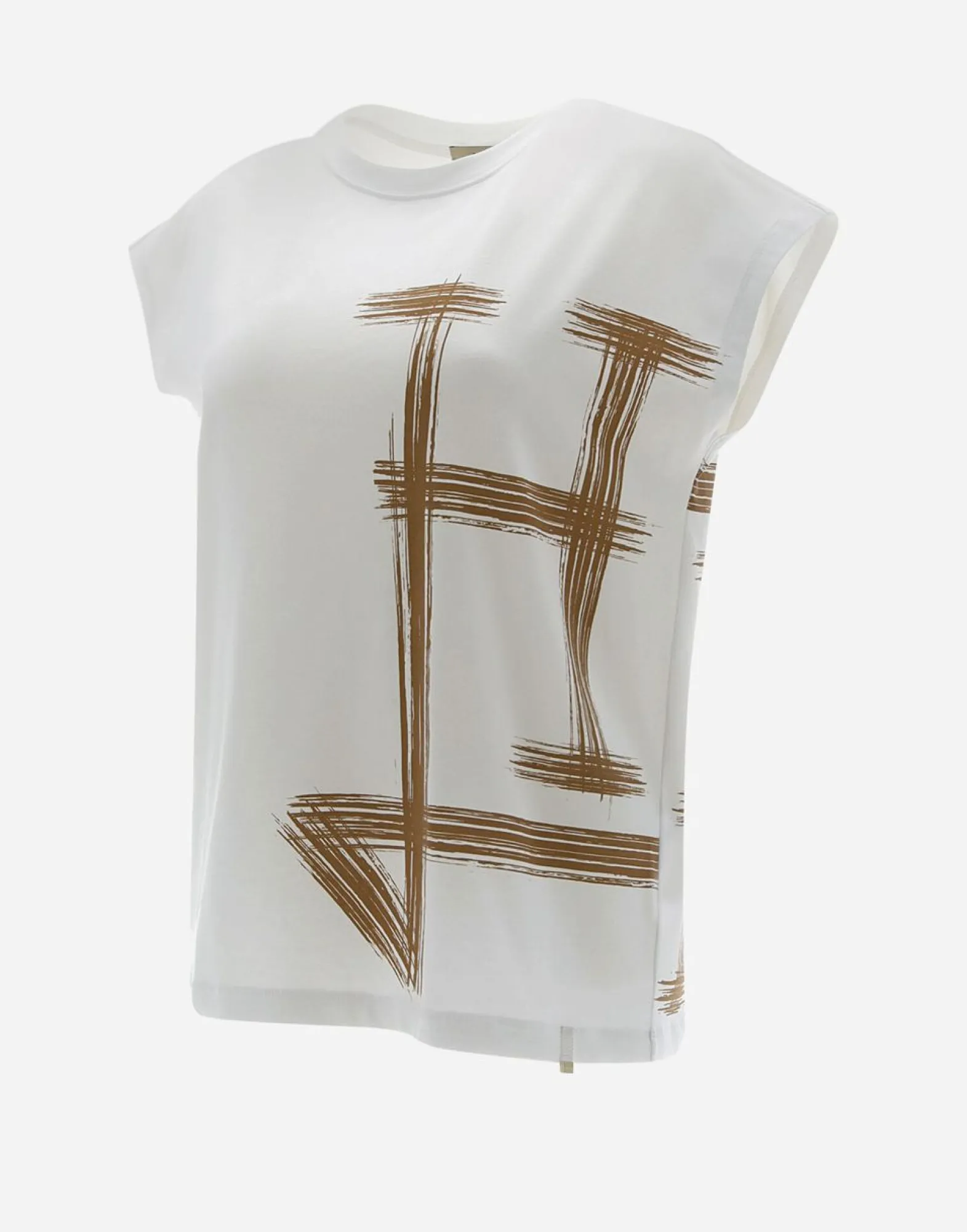 Herno Interlock Jersey T-Shirt With Kimono Sleeves