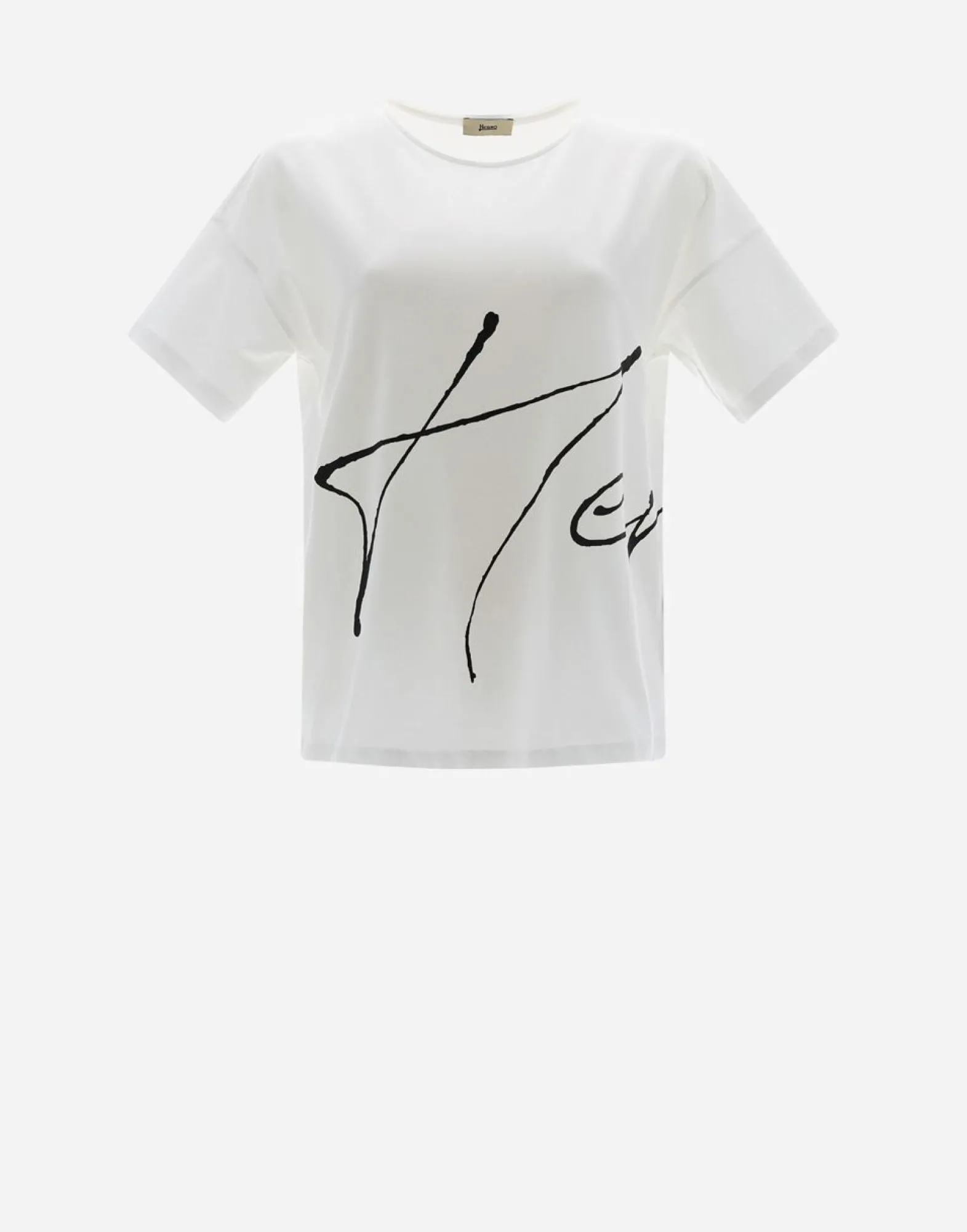 Herno Interlock Jersey T-Shirt With Print