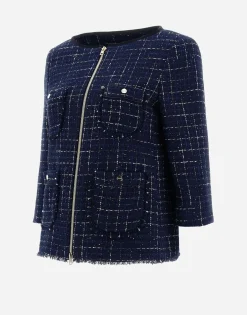 Herno Jacket In Casual Tweed