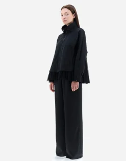 Herno Jacket In Compact Nylon & Tulle