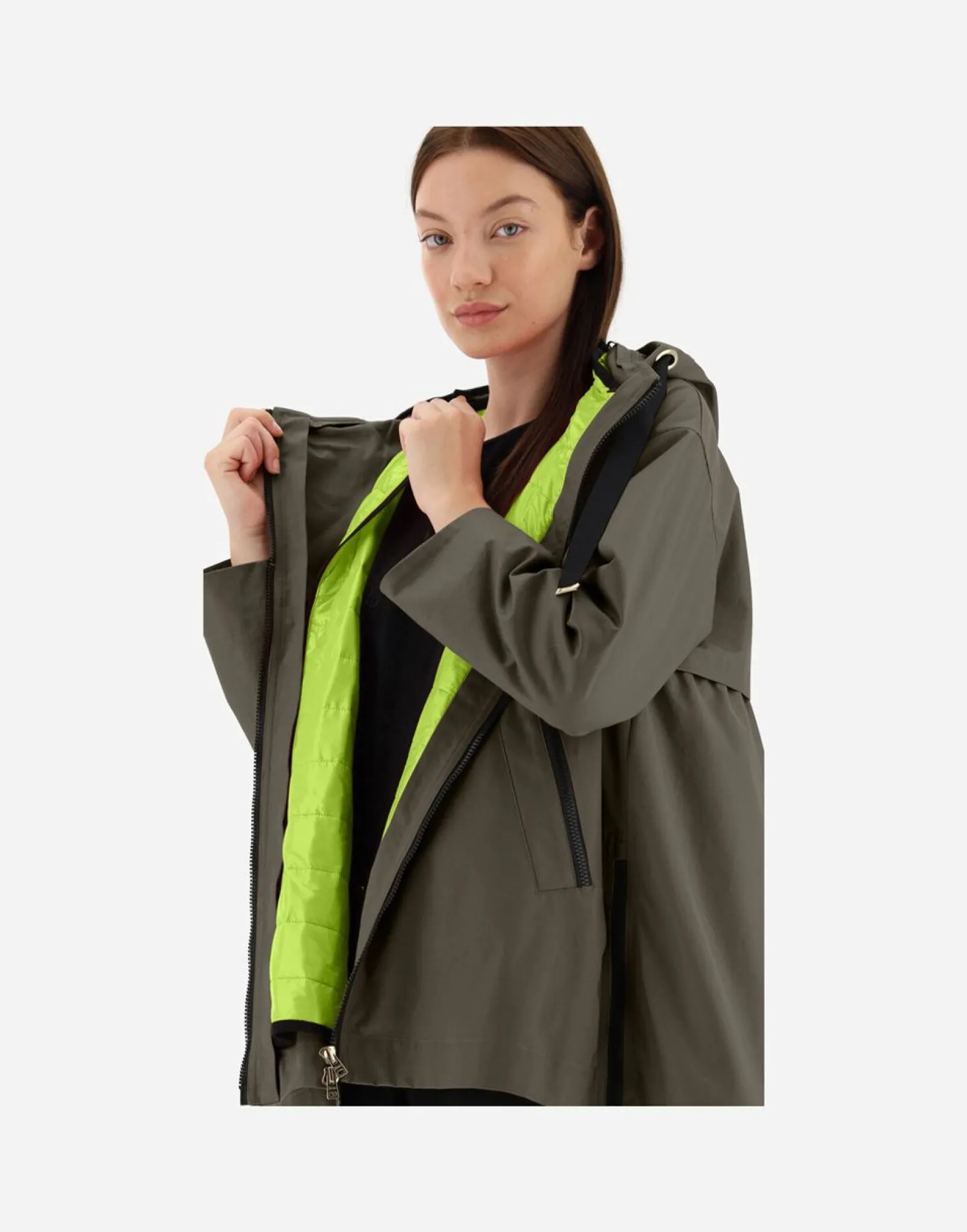 Herno Jacket In Delon & Nylon Ultralight