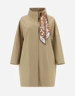 Herno Jacket In Delon With Foulard