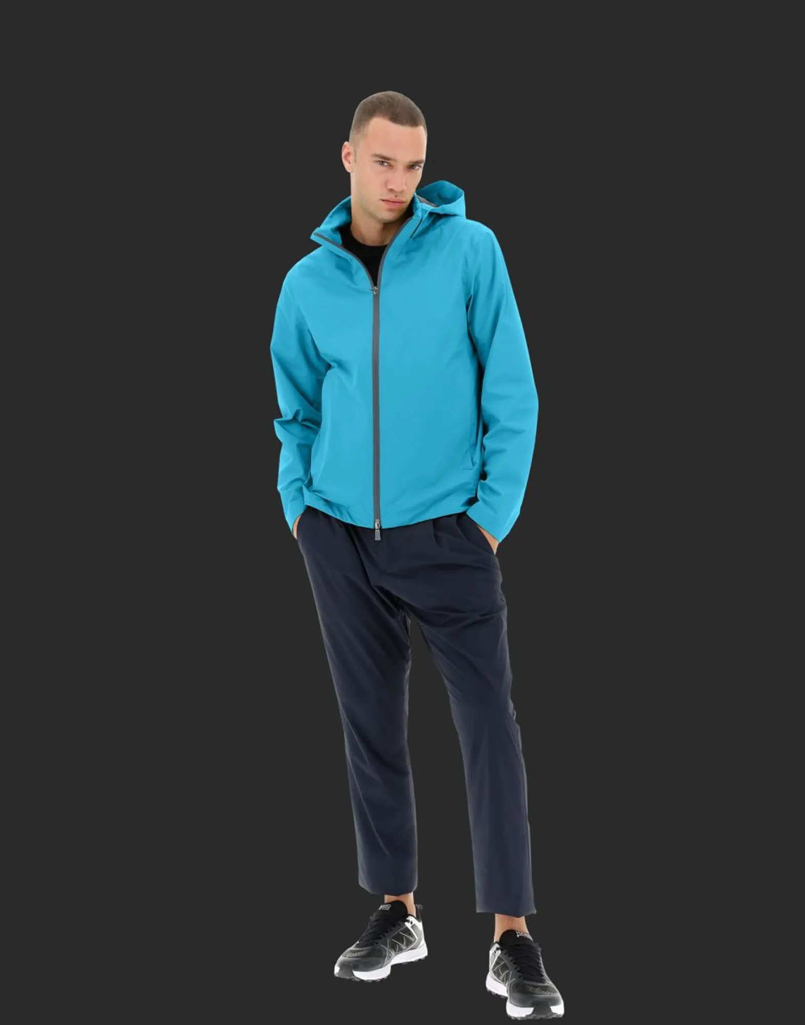 Herno Laminar Bomber Jacket In Gore-Tex Paclite® Shell