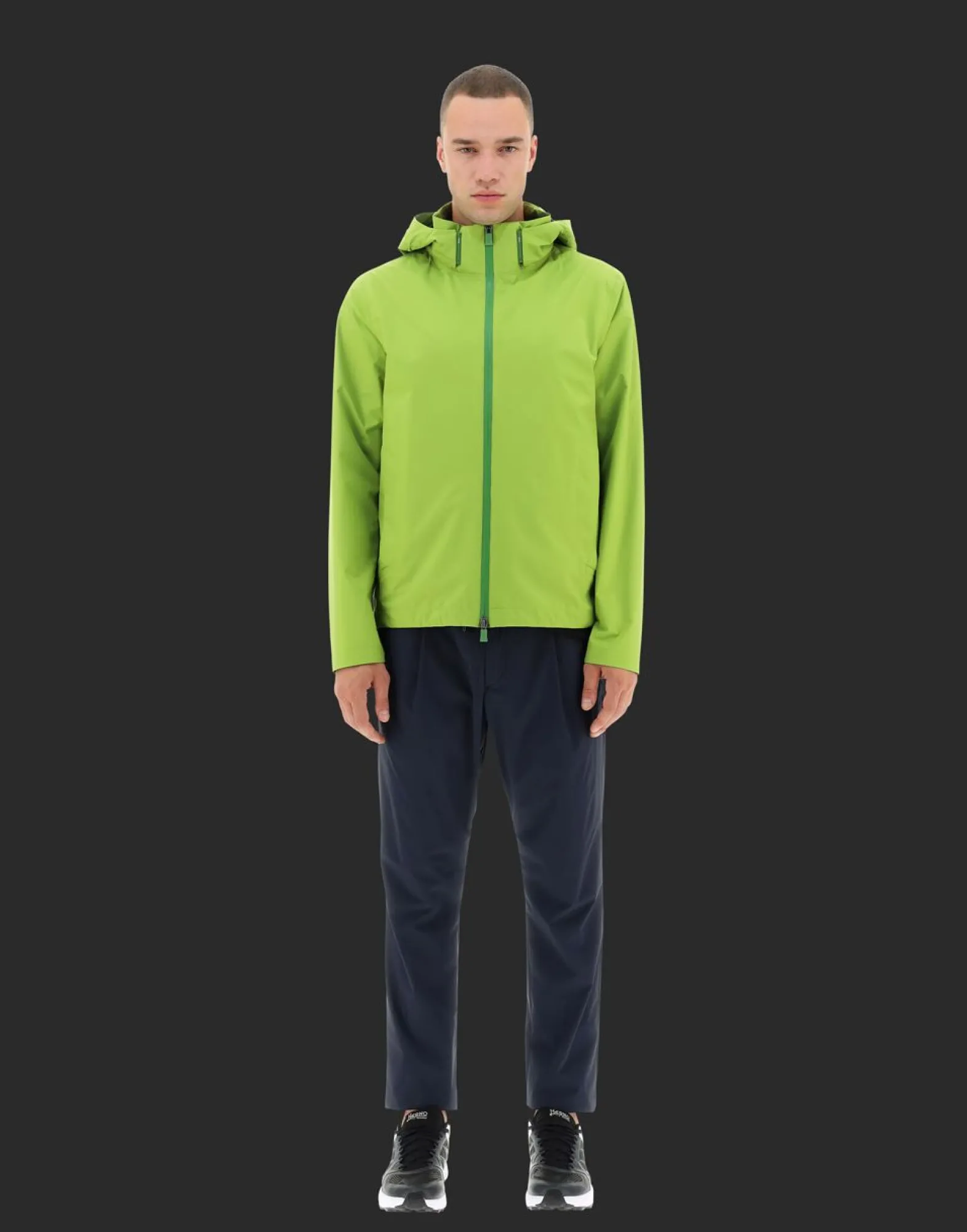 Herno Laminar Bomber Jacket In Gore-Tex Paclite® Shell