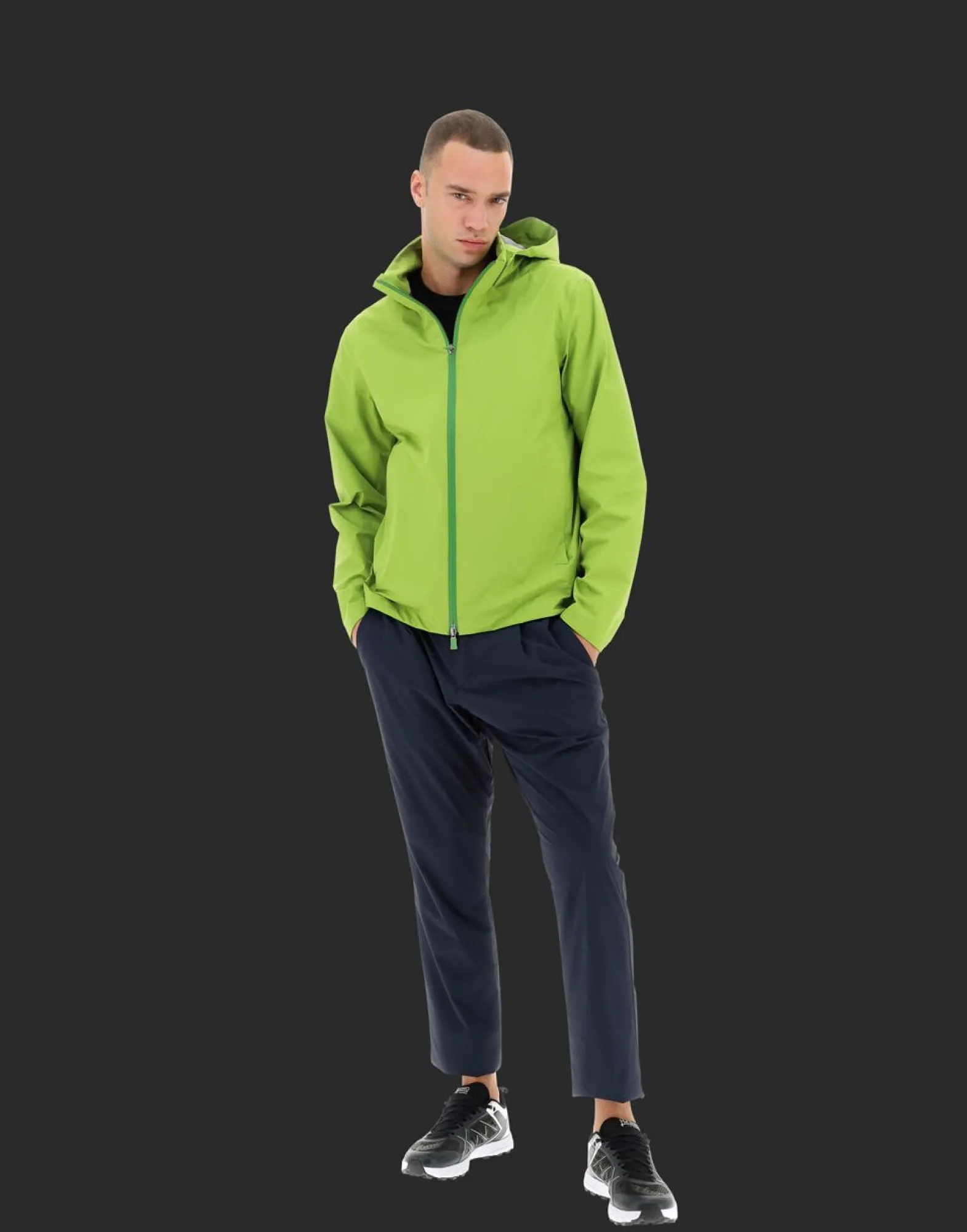 Herno Laminar Bomber Jacket In Gore-Tex Paclite® Shell