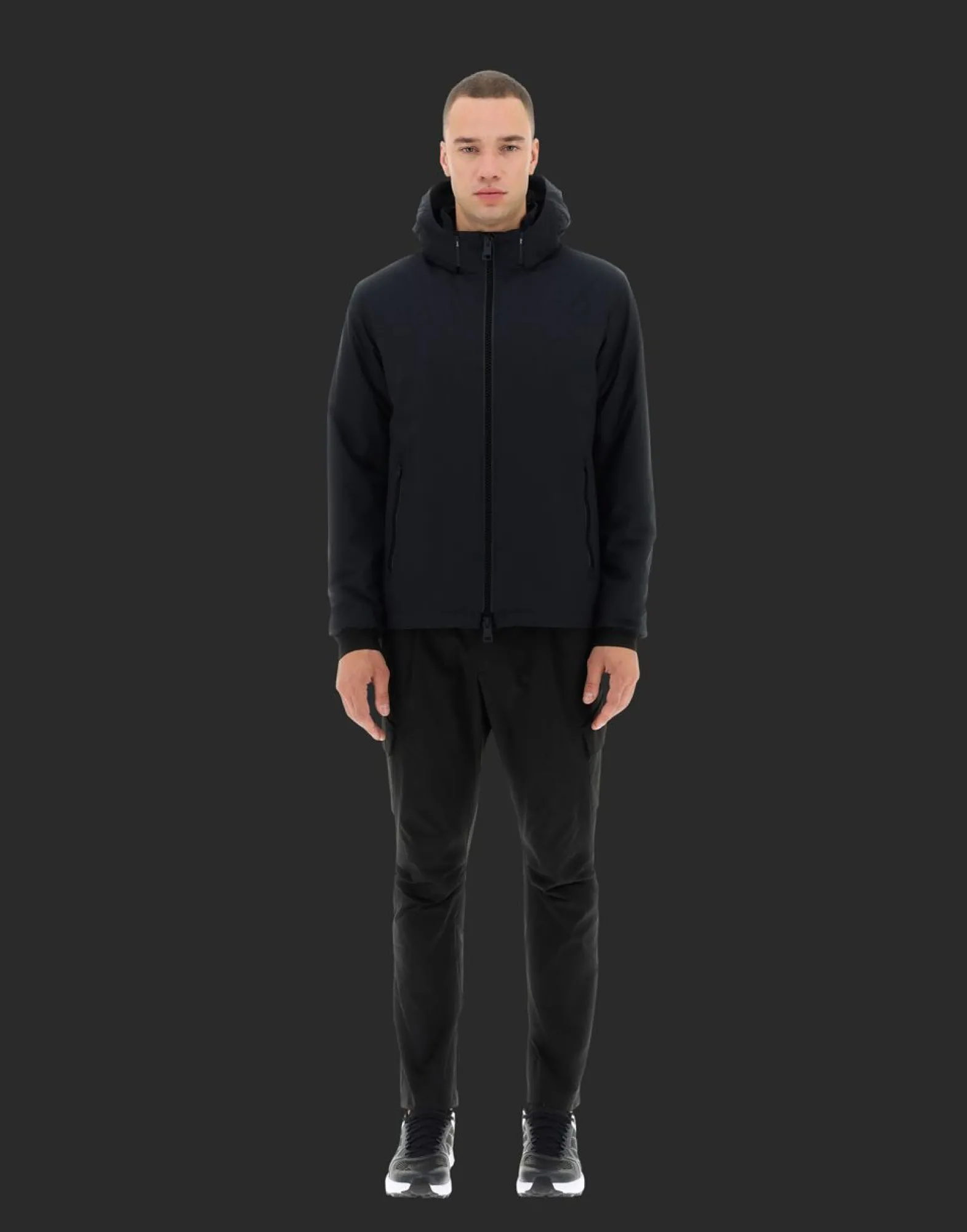 Herno Laminar Bomber Jacket In Gore-Tex Infinium™ Windstopper®