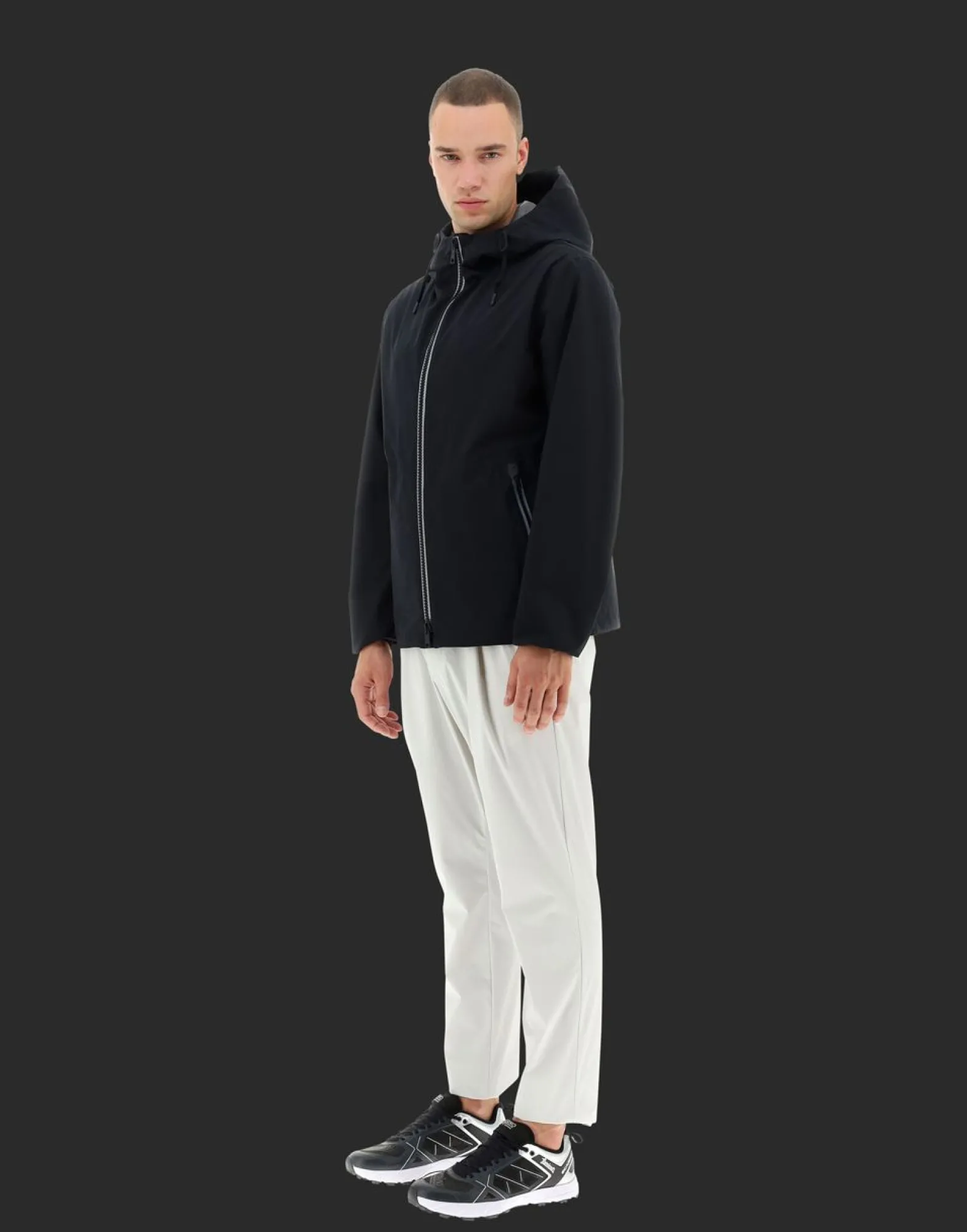 Herno Laminar Bomber Jacket In Gore-Tex Paclite® Shell With Mesh Details