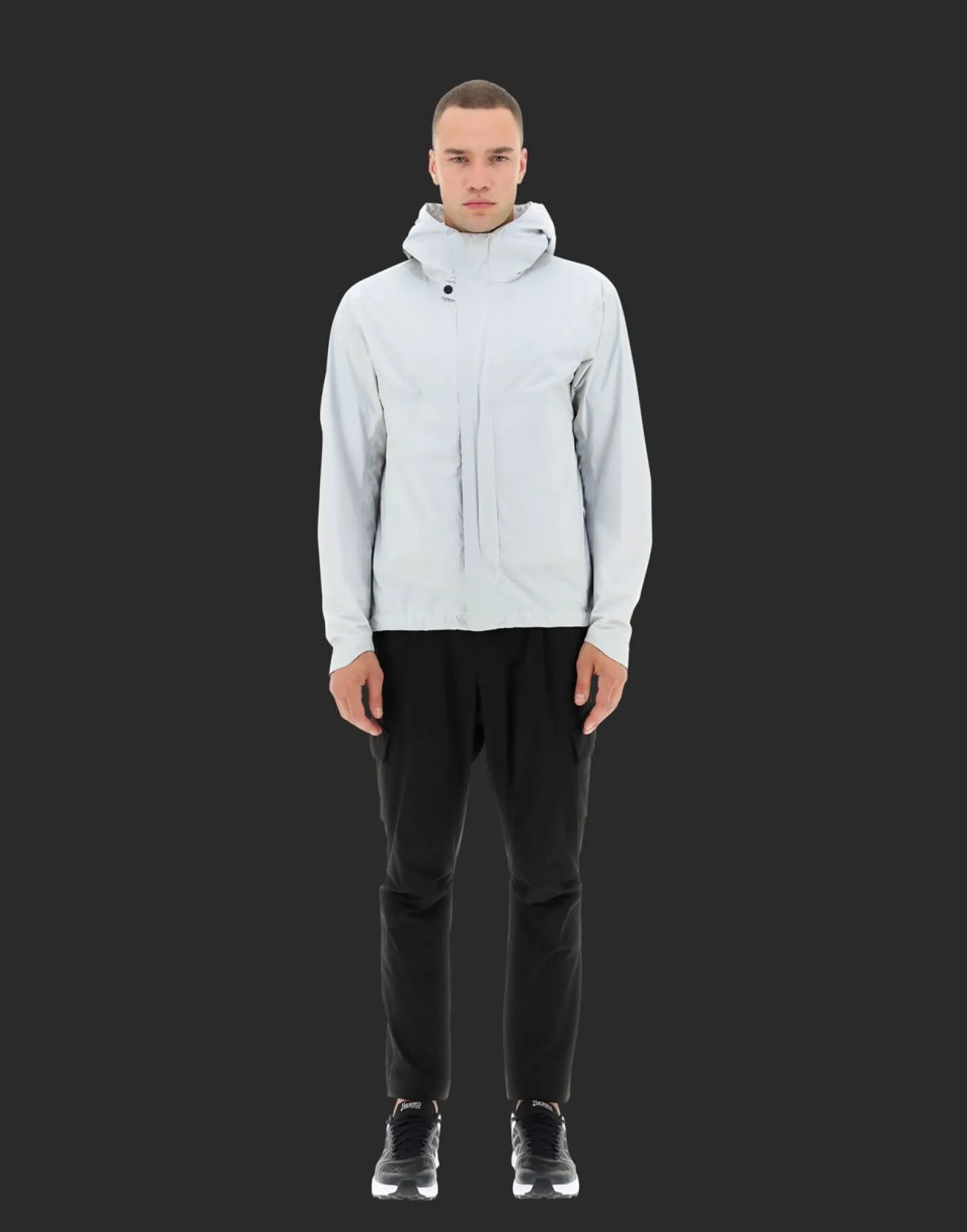 Herno Laminar Bomber Jacket In Light 3L