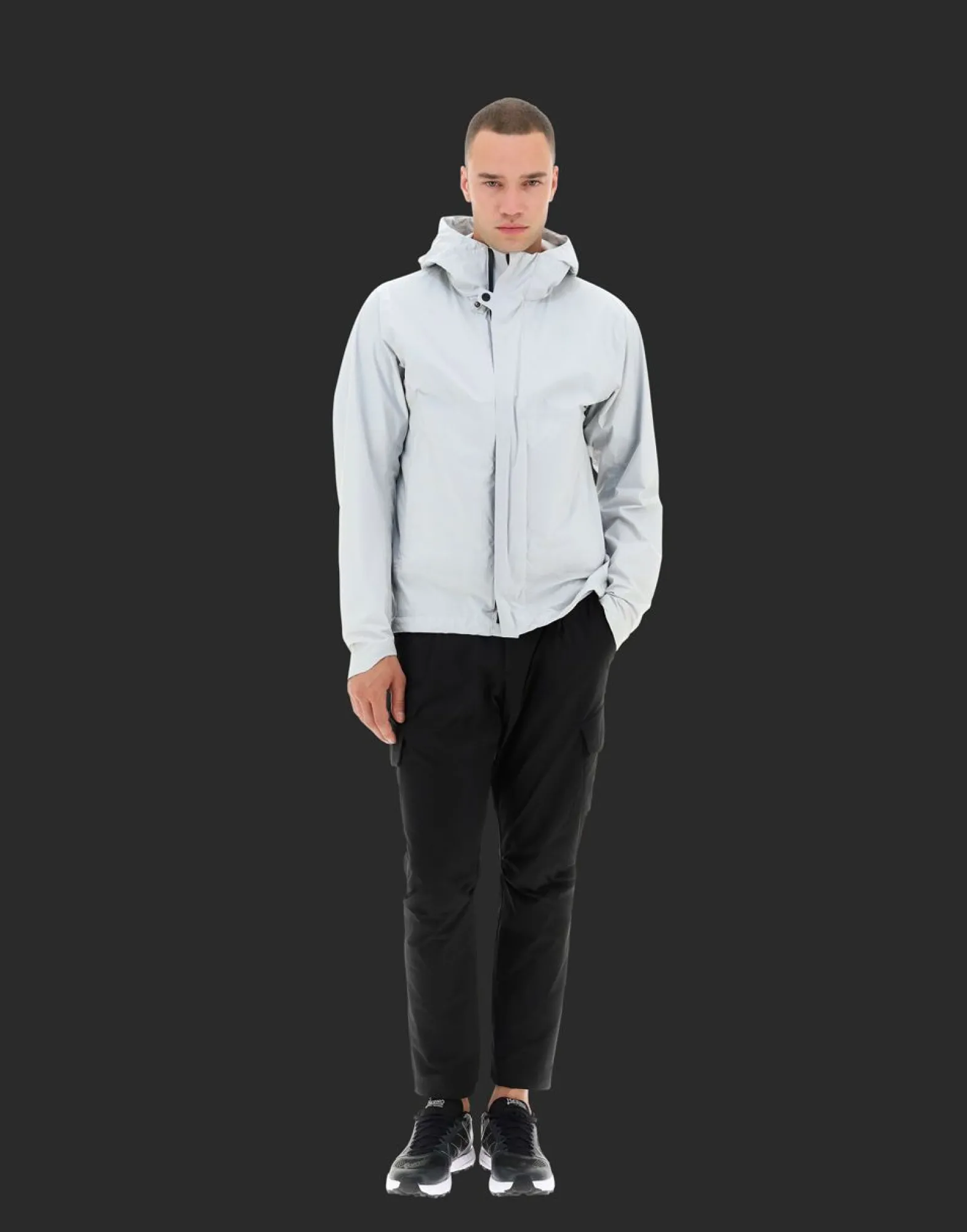 Herno Laminar Bomber Jacket In Light 3L