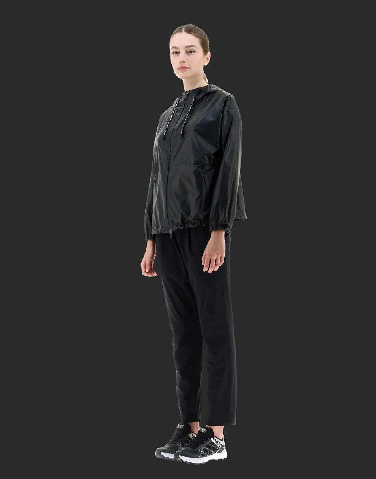 Herno Laminar Cape In Rubber Ripstop