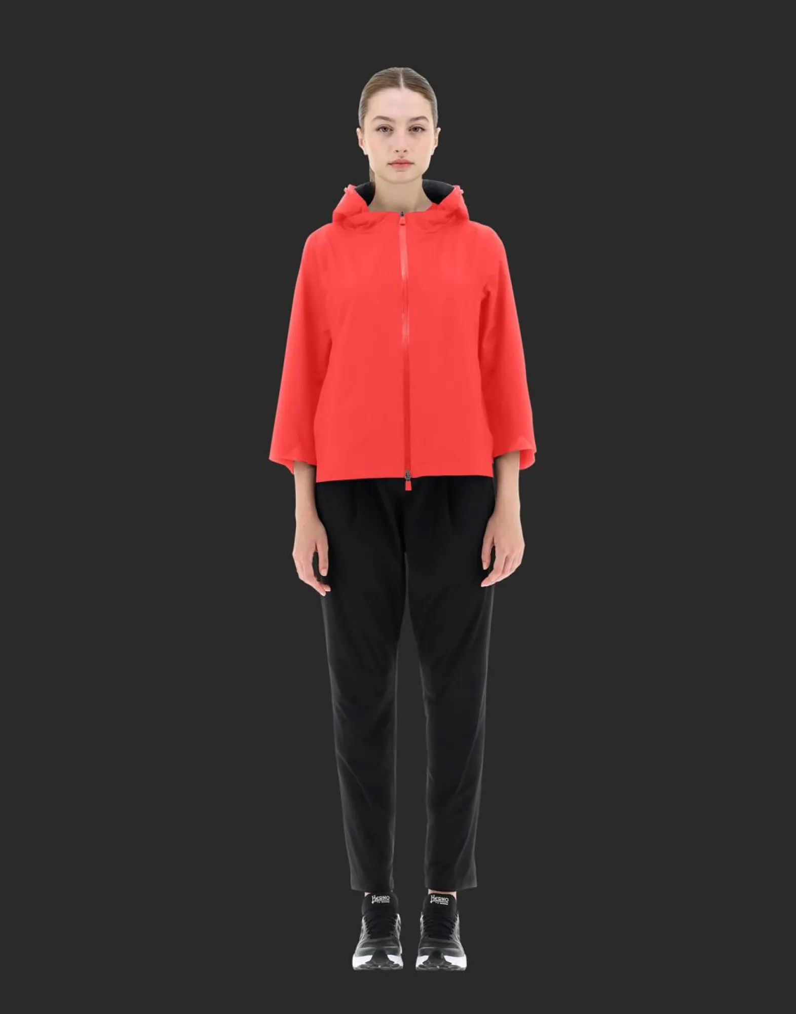 Herno Laminar Cape Jacket In Gore-Tex Paclite® Shell