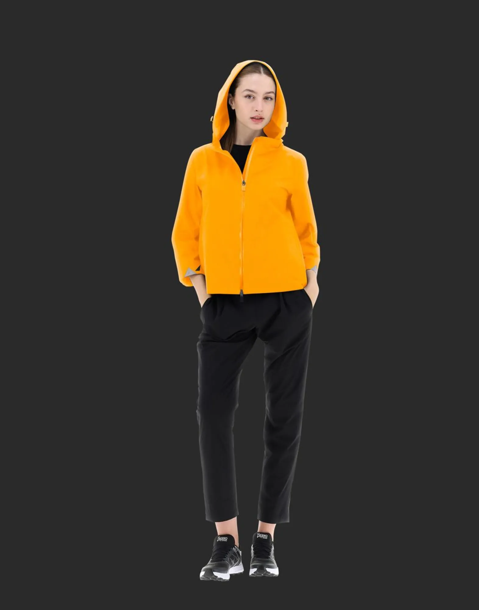 Herno Laminar Cape Jacket In Gore-Tex Paclite® Shell