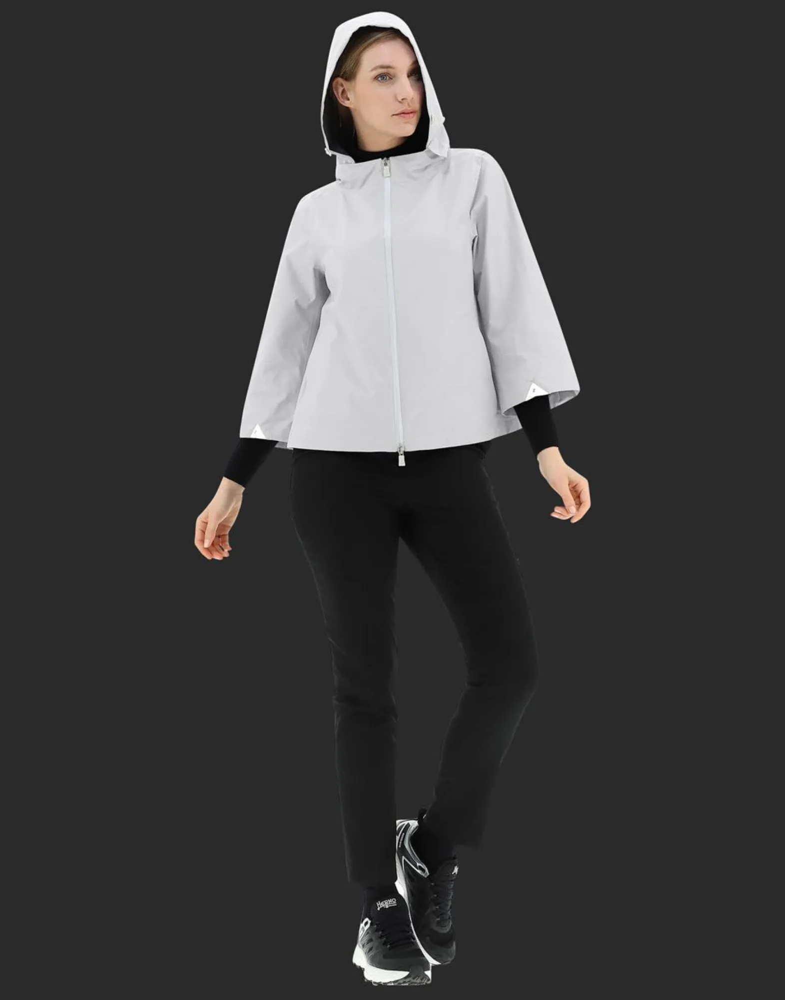 Herno Laminar Cape Jacket In Gore-Tex Paclite® Shell