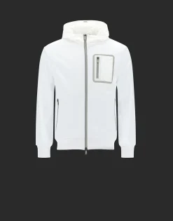 Herno Laminar Cotton Sweater Bomber