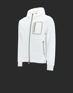 Herno Laminar Cotton Sweater Bomber