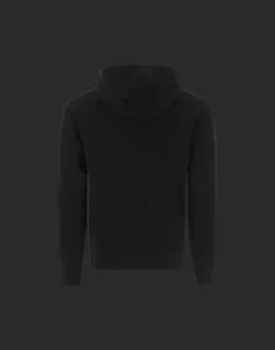 Herno Laminar Cotton Sweater Hoodie With Logo