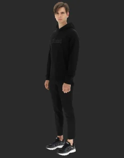 Herno Laminar Cotton Sweater Hoodie With Logo