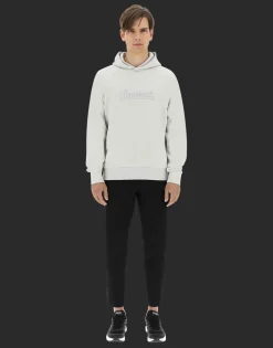 Herno Laminar Cotton Sweater Hoodie With Logo