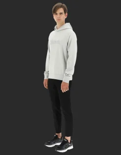 Herno Laminar Cotton Sweater Hoodie With Logo