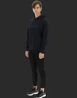 Herno Laminar Cotton Sweater Hoodie With Logo