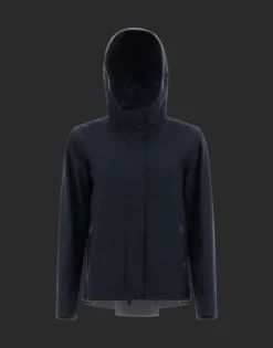 Herno Laminar Hooded Cape In Gore-Tex Paclite® Shell