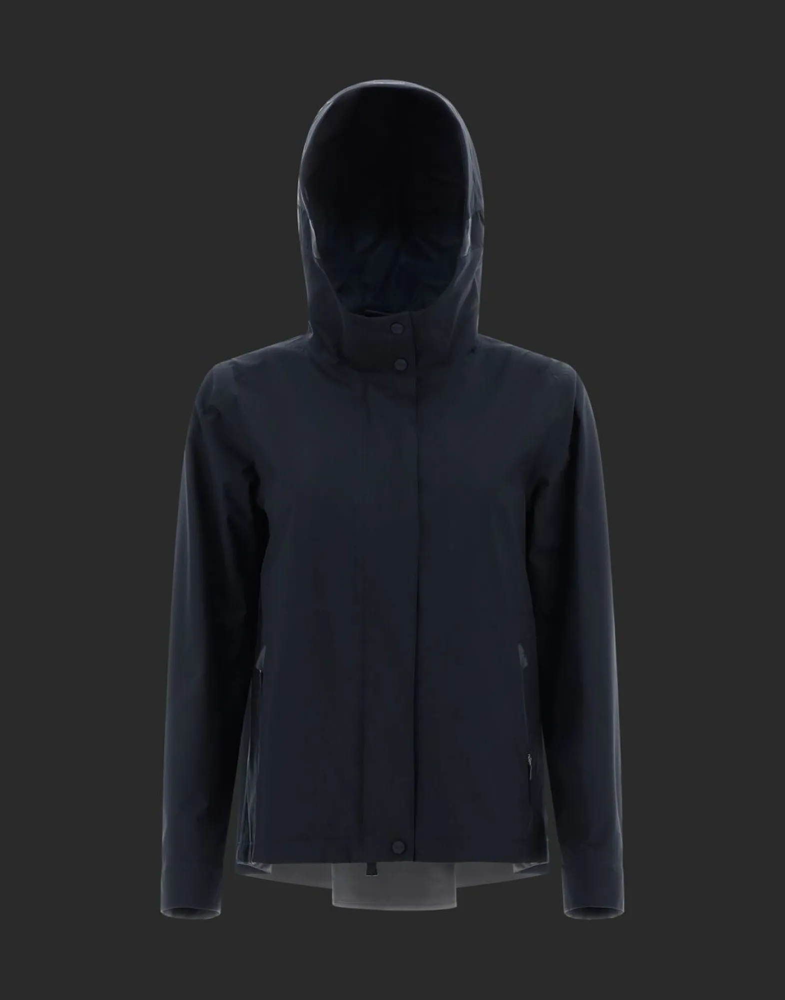 Herno Laminar Hooded Cape In Gore-Tex Paclite® Shell