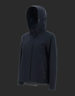 Herno Laminar Hooded Cape In Gore-Tex Paclite® Shell