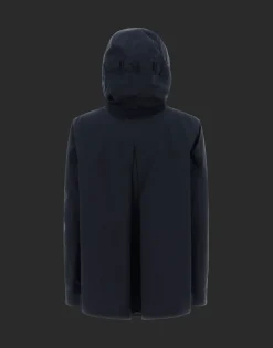 Herno Laminar Hooded Cape In Gore-Tex Paclite® Shell