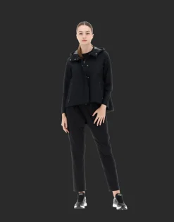 Herno Laminar Hooded Cape In Gore-Tex Paclite® Shell