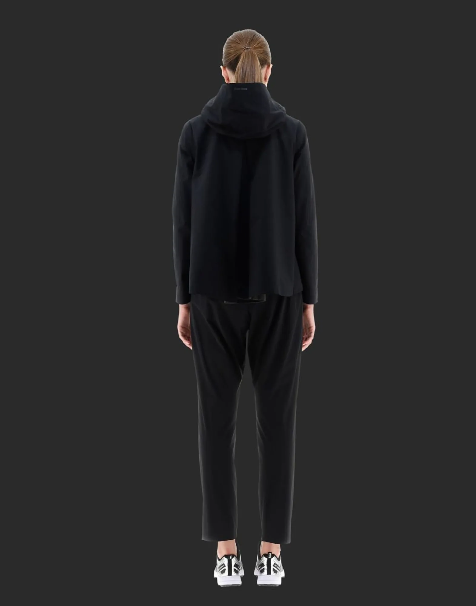 Herno Laminar Hooded Cape In Gore-Tex Paclite® Shell
