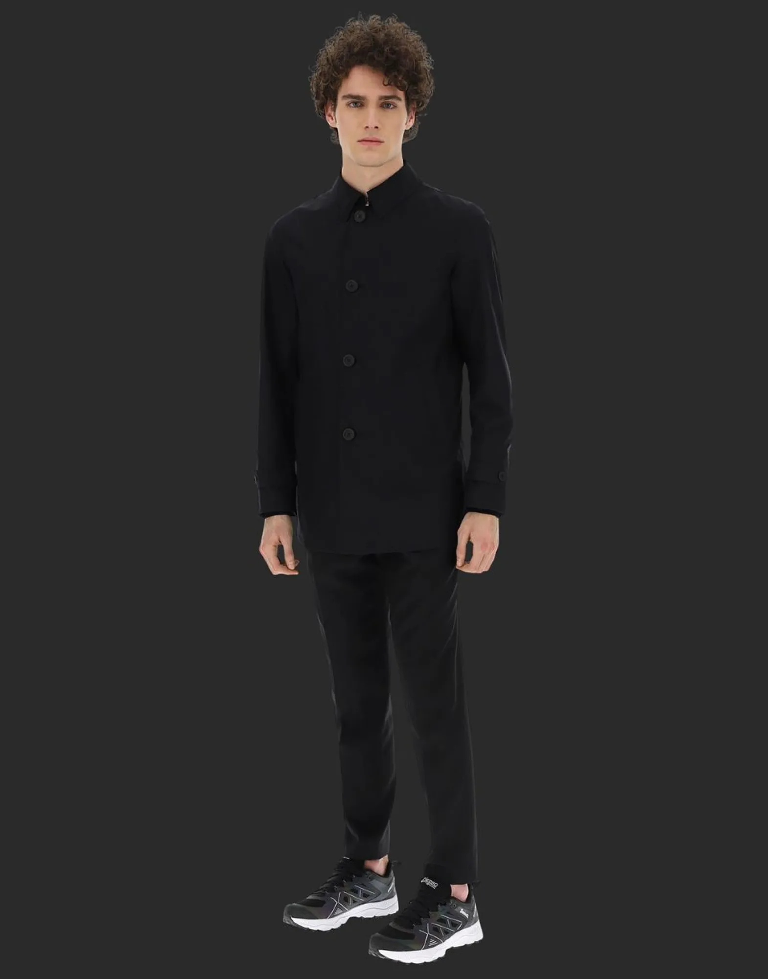 Herno Laminar 2Layer Raincoat With Bucket Hat