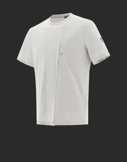 Herno Laminar T-Shirt In Compact Jersey With Nylon Details