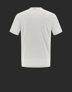 Herno Laminar T-Shirt In Compact Jersey With Nylon Details