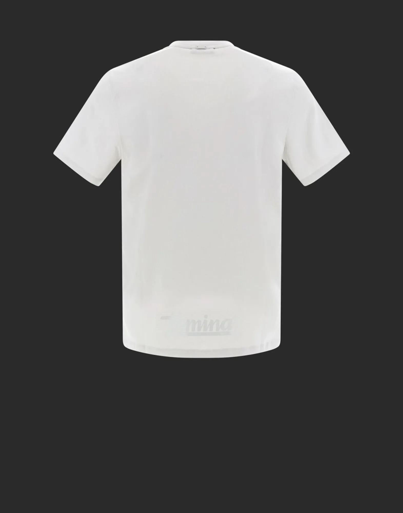Herno Laminar T-Shirt With Pocket In Compact Jersey With Nylon Details