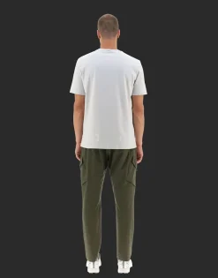 Herno Laminar T-Shirt With Pocket In Compact Jersey With Nylon Details
