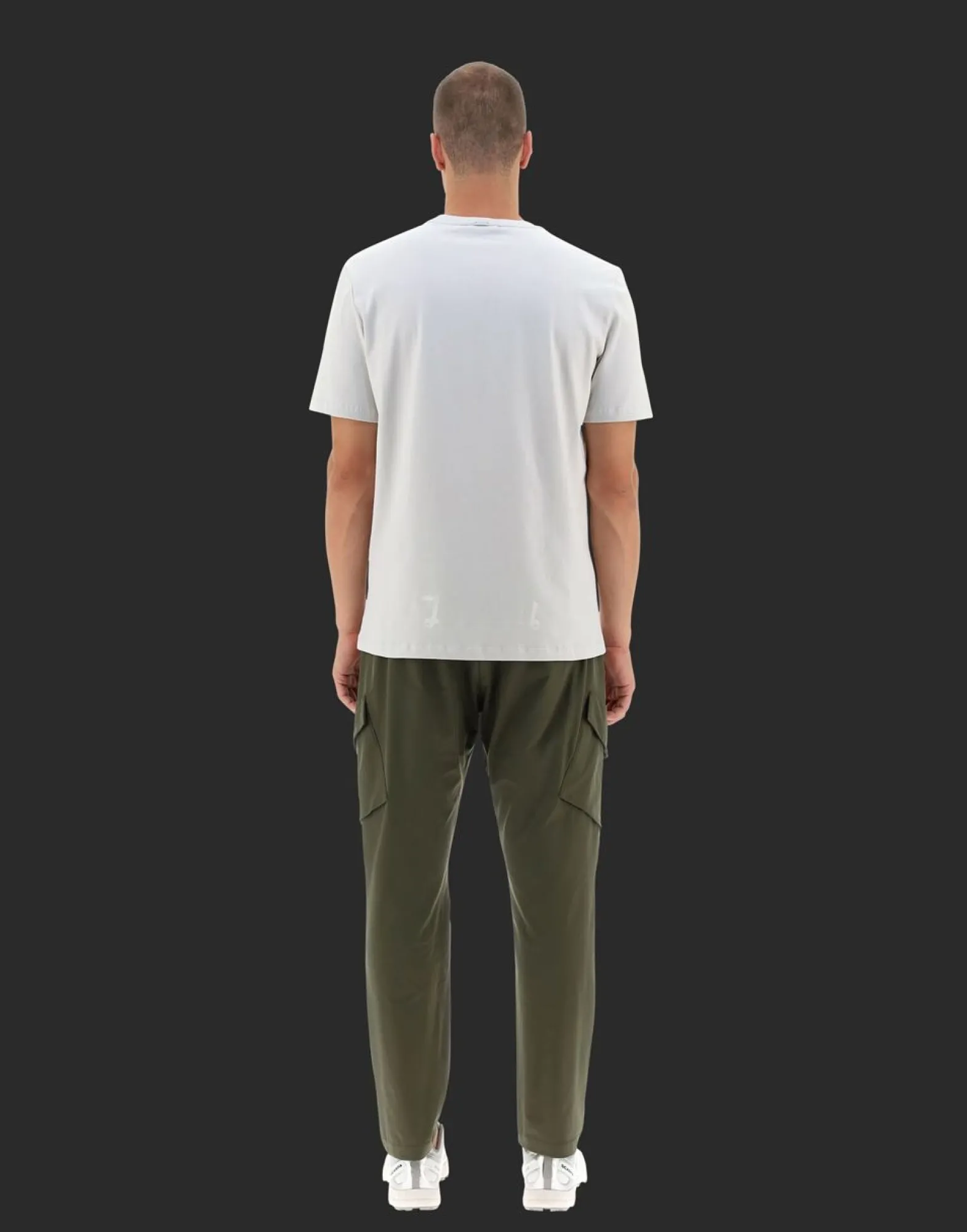 Herno Laminar T-Shirt With Pocket In Compact Jersey With Nylon Details