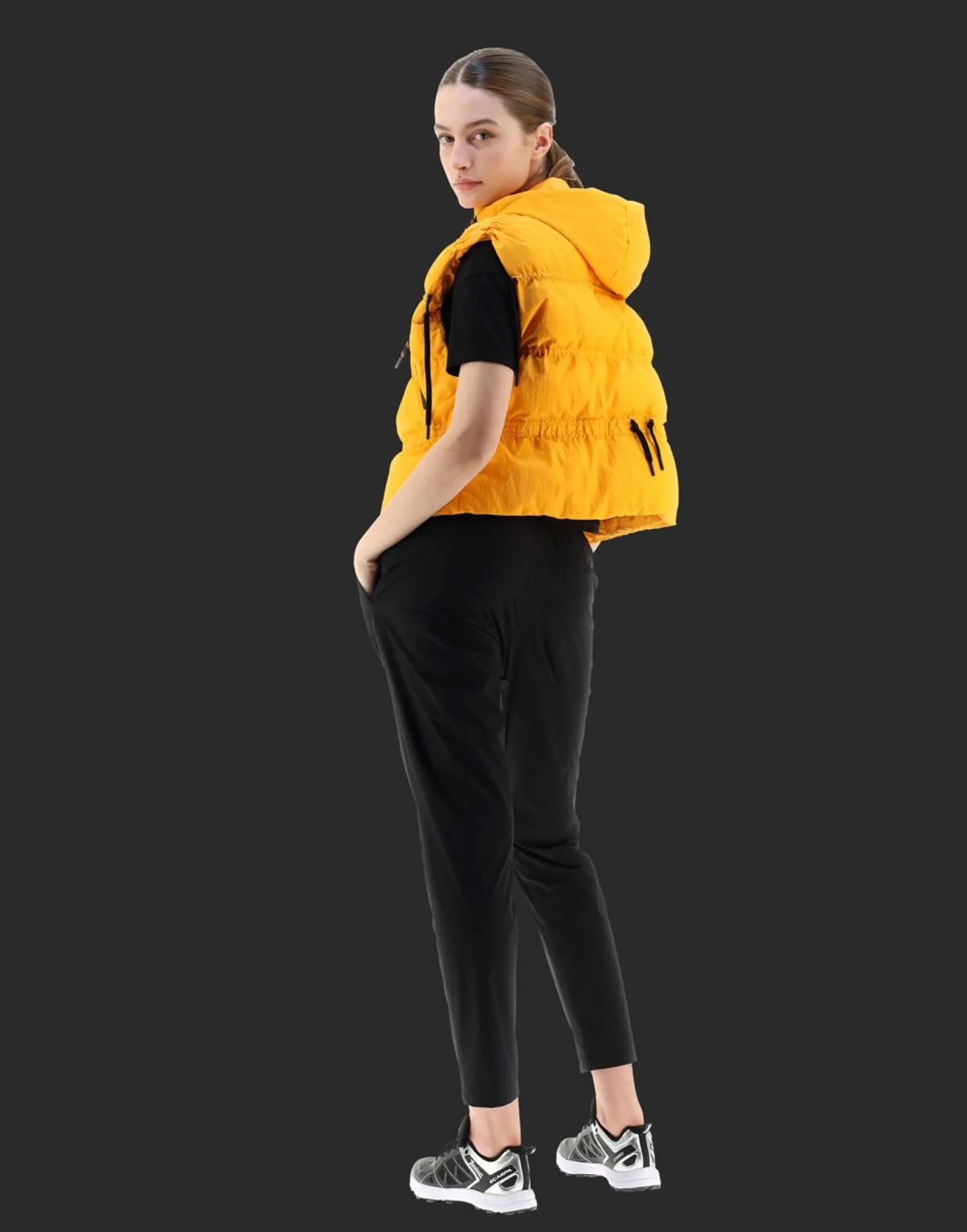 Herno Laminar Waistcoat In Light Opalescent