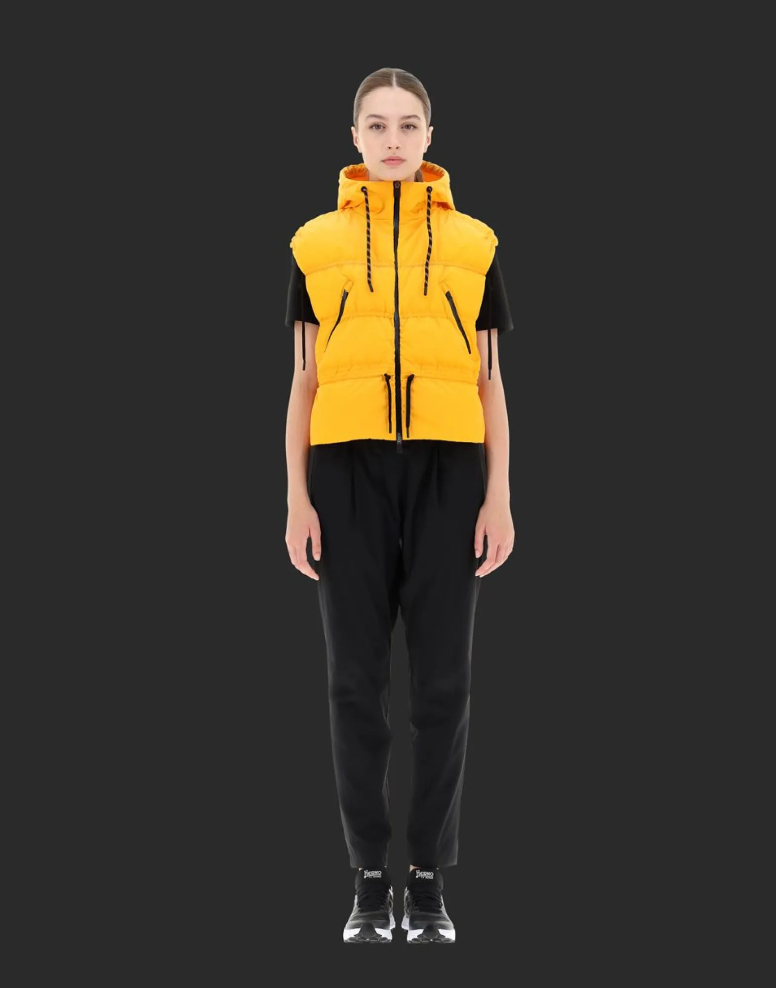 Herno Laminar Waistcoat In Light Opalescent