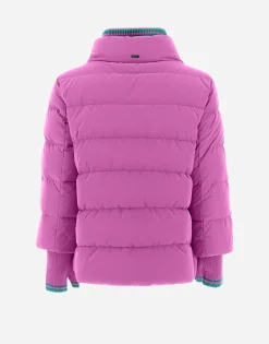 Herno Mat Glaze Cape Jacket