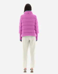 Herno Mat Glaze Cape Jacket