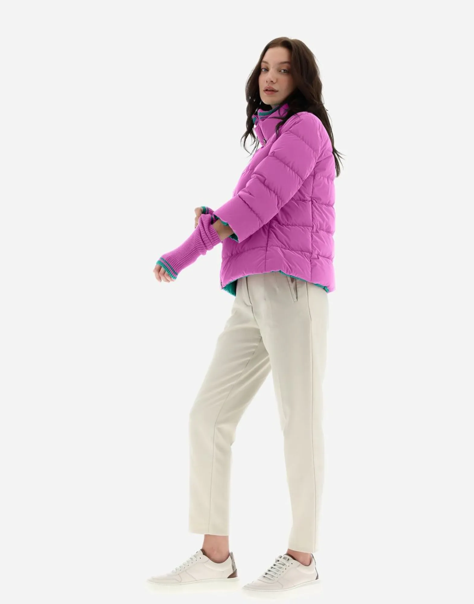 Herno Mat Glaze Cape Jacket