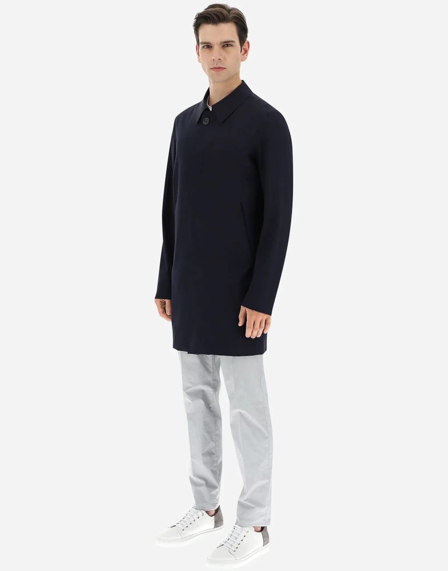 Herno Monogram Taped Essence Raincoat