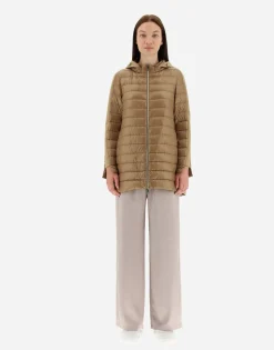 Herno Nylon Ultralight A-Shape With Shantung Details