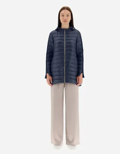 Herno Nylon Ultralight A-Shape With Shantung Details