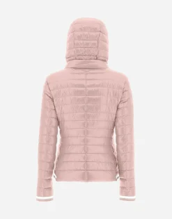 Herno Nylon Ultralight Bomber With Lurex Sweater