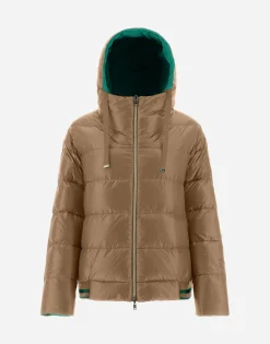 Herno Nylon Ultralight Reversible New Techno Taffeta Bomber
